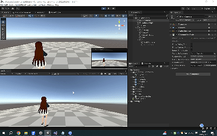 【Unity3D實例-功能-瞄準】舉槍瞄準（一）功能和鏡頭設置_unity3d_14