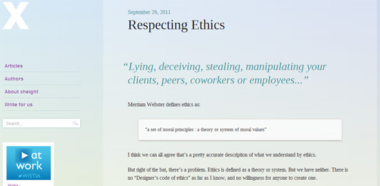 X Height Blog Before