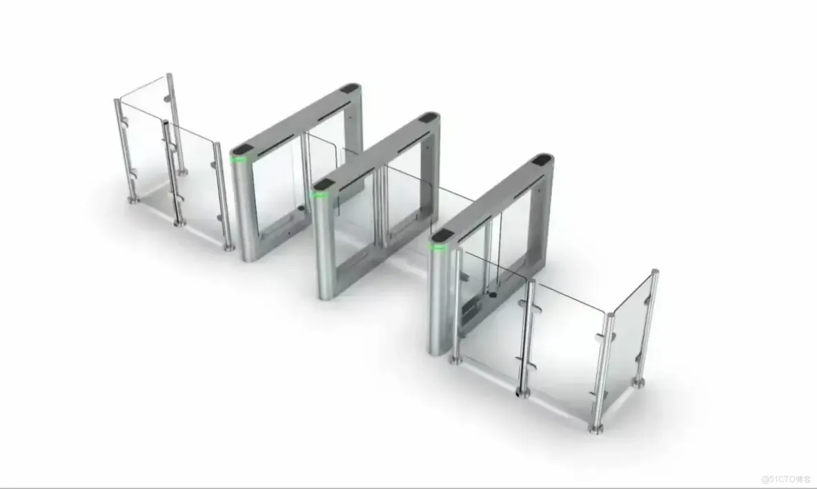 智能一卡（碼、臉）通系統通過整合門禁、梯控、消費、訪客、停車場等多個子系統，實現了一卡一庫一平台的管理模式。系統支持多種識別方式，包括人臉、QR、刷卡、指紋、虹膜、靜脈等，確保系統的高安全性_梯控一卡通_03