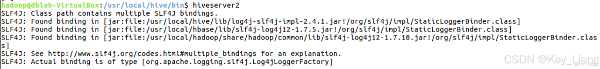 Hiveserver 2 啓動中的問題_#hadoop_07