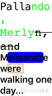 iOS富文本的使用方法示例詳解_IOS_自定義
