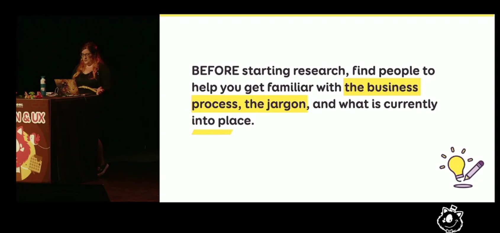 Steph Walter on stage