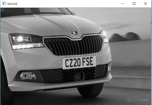 基於OpenCV 的車牌識別_OpenCV_03