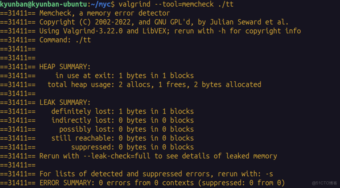 使用Valgrind檢測內存問題（C語言）_數組_02