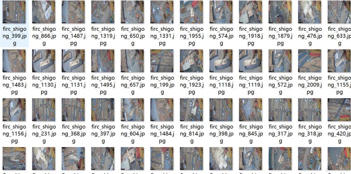 智慧工業施工現場吊車吊起物料物體板材木料鋼筋沙袋檢測數據集VOC+YOLO格式2011張4類別_xml文件_02