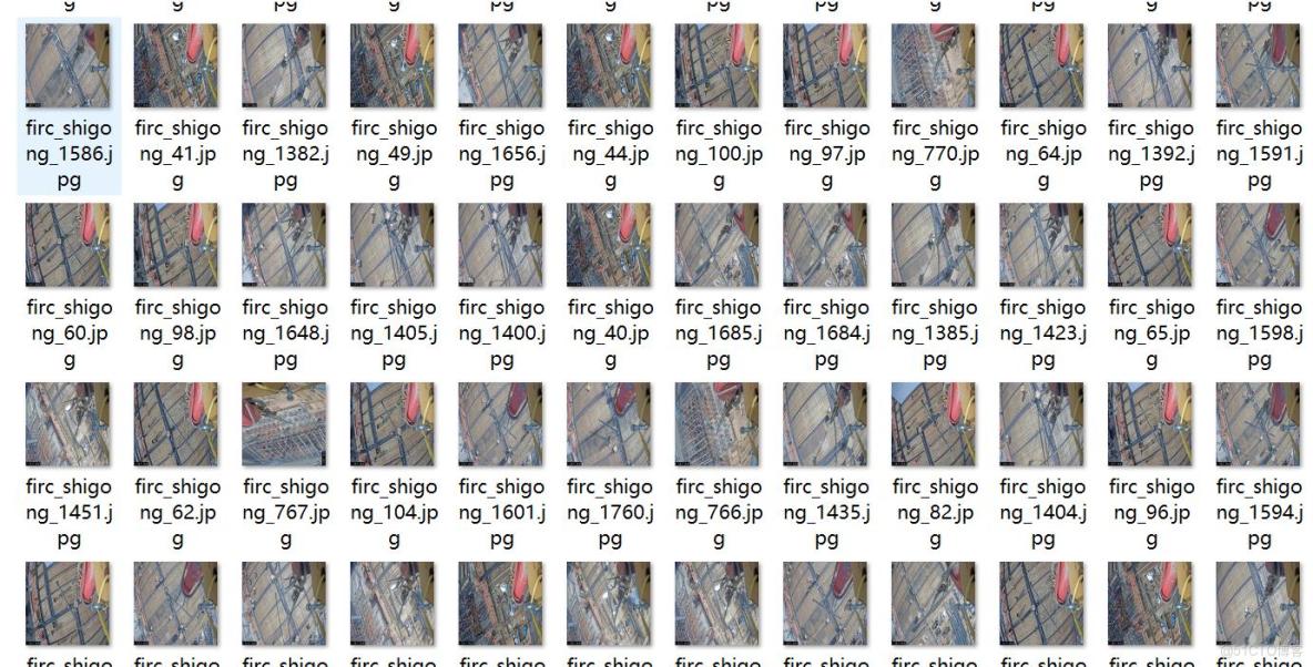 智慧工業施工現場吊車吊起物料物體板材木料鋼筋沙袋檢測數據集VOC+YOLO格式2011張4類別_數據集