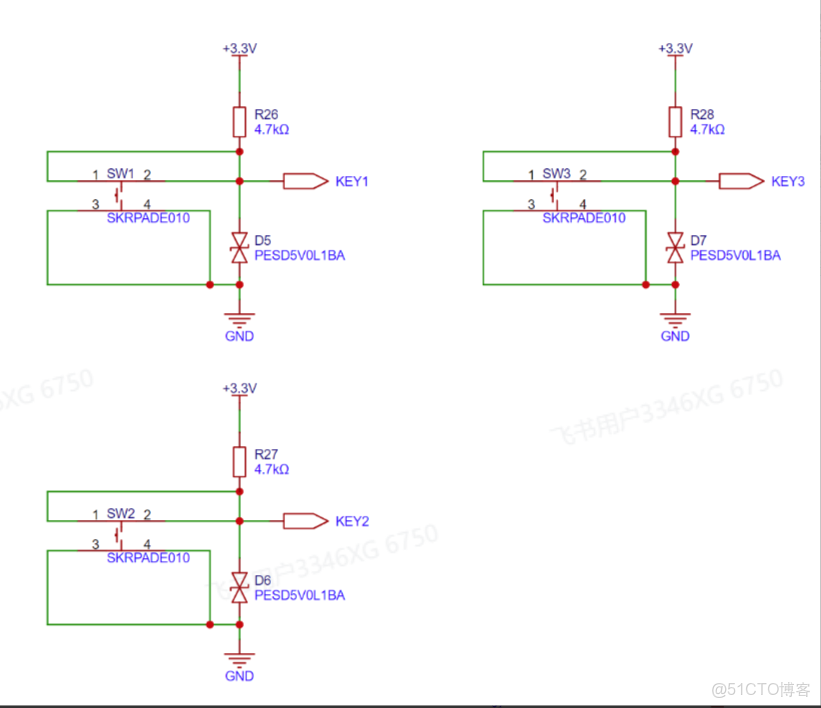 《嵌入式成長系列之51單片機 --- 按鍵》_#嵌入式硬件_08