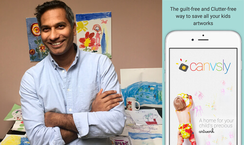 Amit Murumkar, first time appreneur of Canvsly