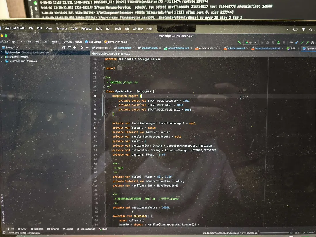 圖：Mac下AndroidStudio IDE效果