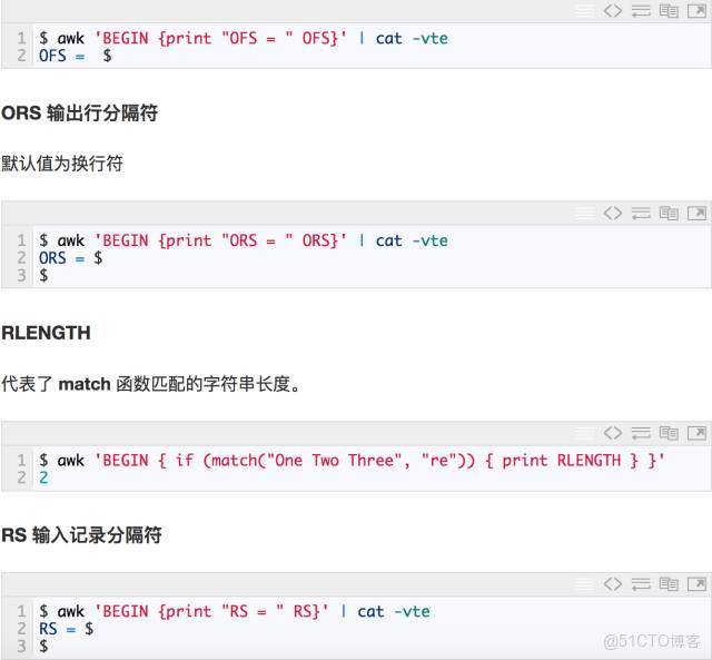 包你學會 AWK_操作符_20