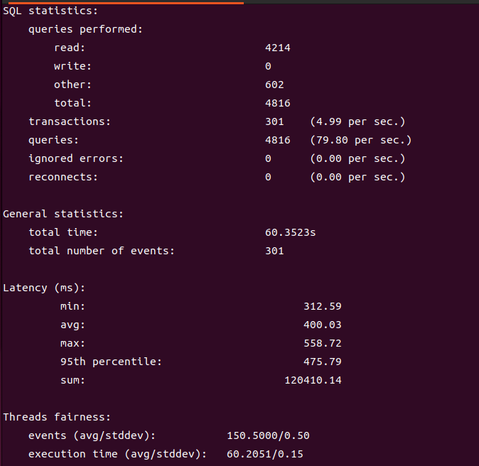 Ubuntu22.04下用sysbench壓力測試openGauss數據庫的實踐記錄_壓力測試_22