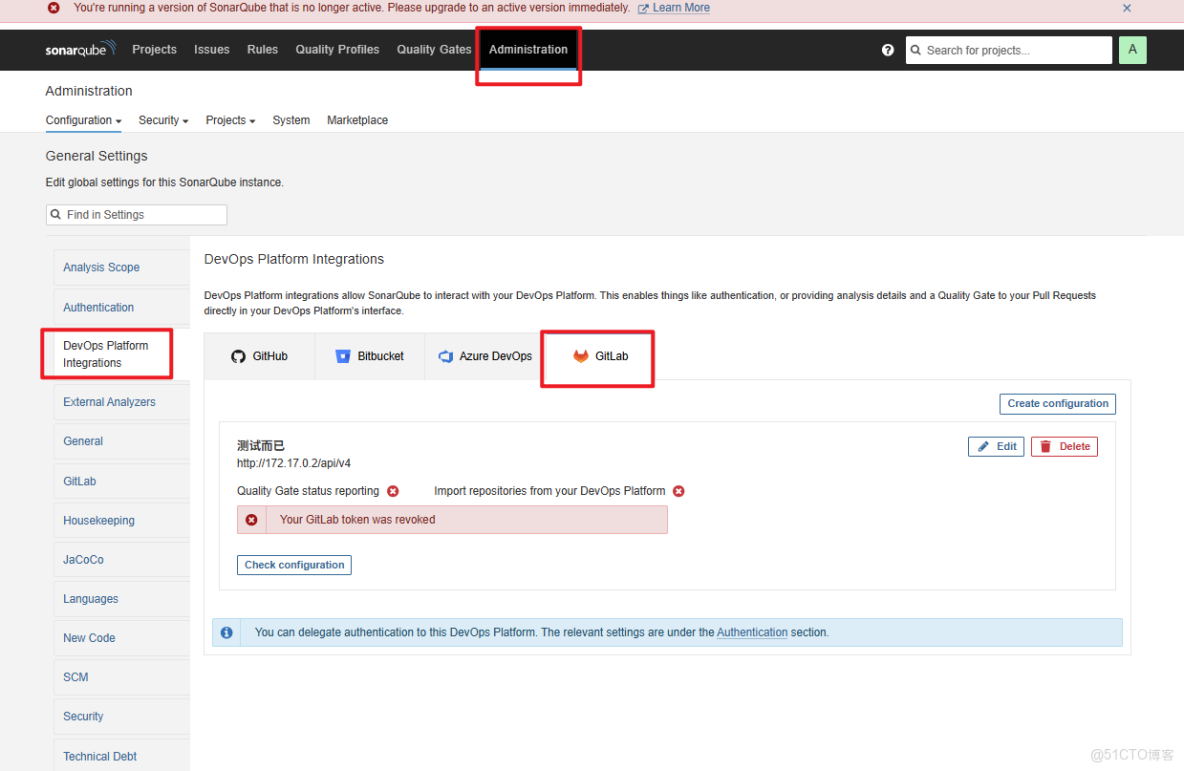 基於GitLab+SonarQube 搭建自動化代碼檢測平台_gitlab sonar_git_13