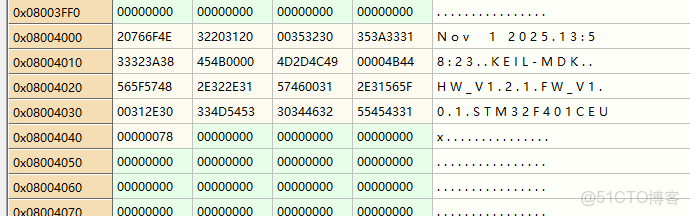 STM32把產品信息寫入固件.hex / .bin文件中詳解(分散加載) - 指南_#endif_16