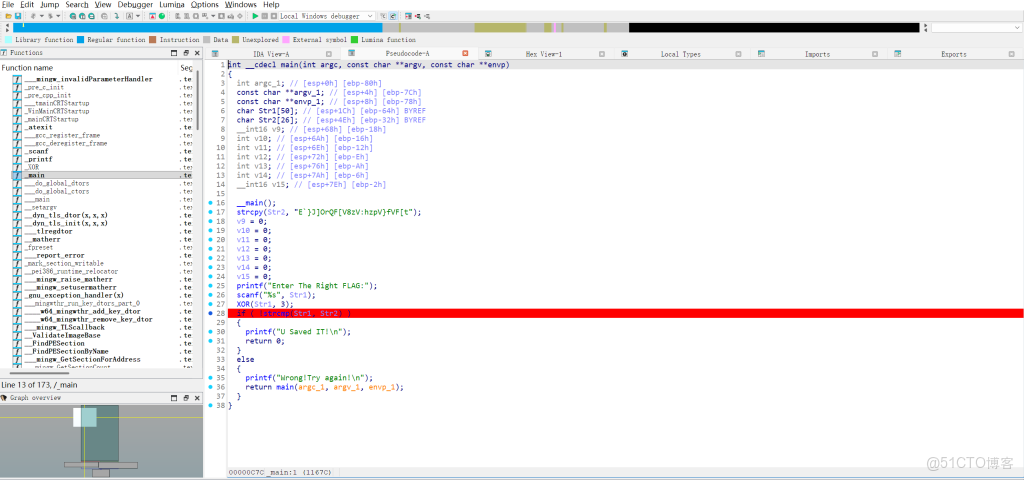 逆向ctf_2020湖湘杯Re_02_GTZ_寄存器