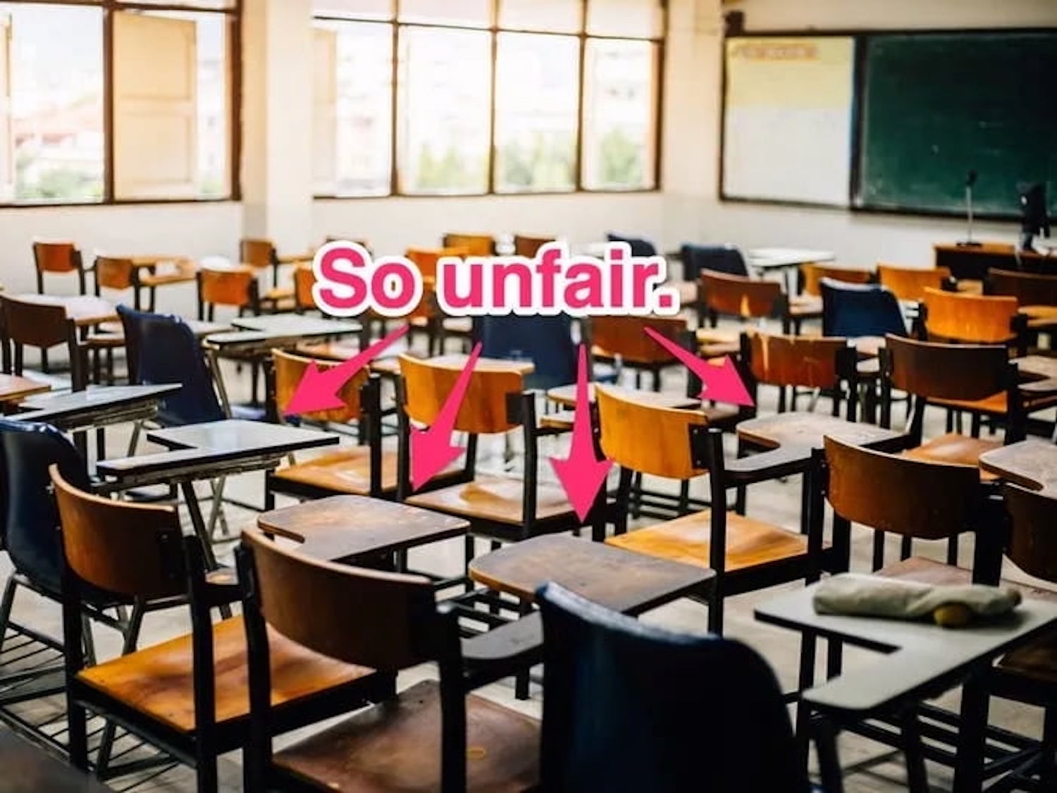 The difficulty of using physical devices designed for right-handed use.