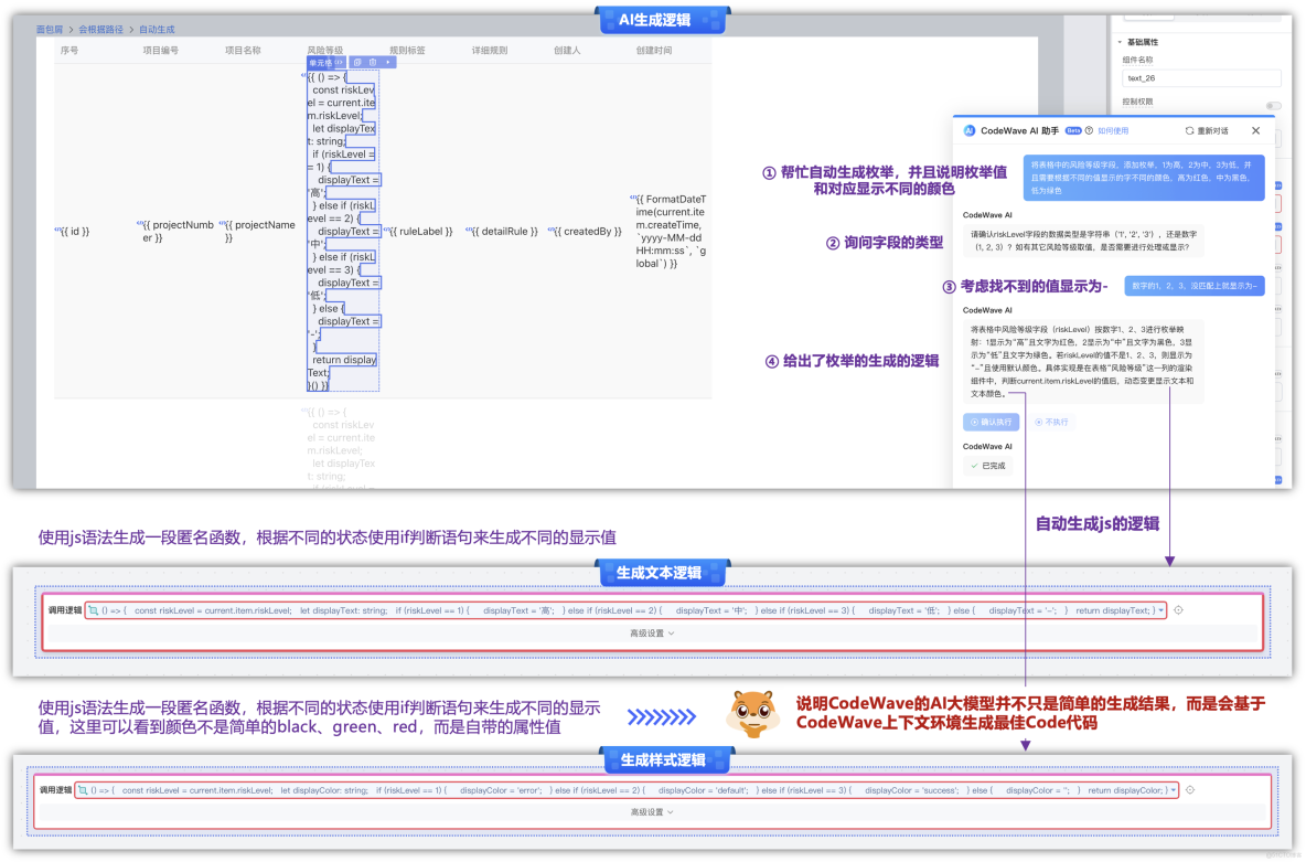 網易CodeWave用AI重構研發方式，全面升級企業智能研發新模式，客服AI質檢系統最佳實踐落地_開發平台_11