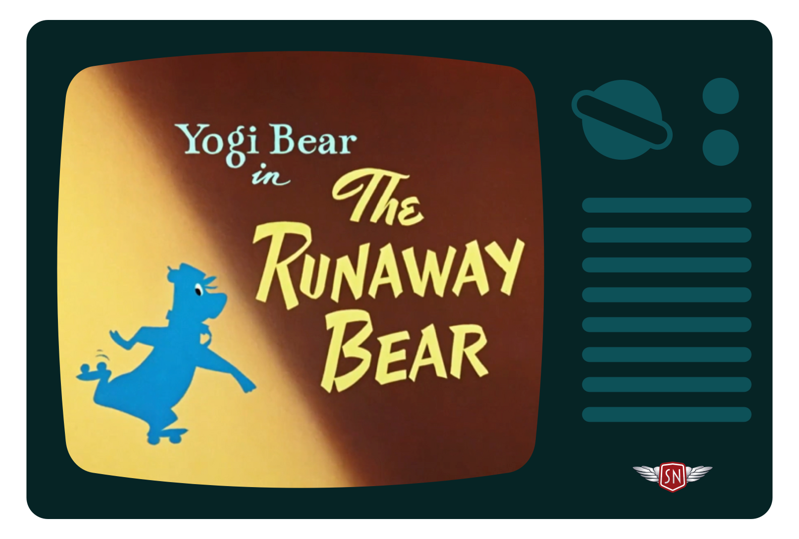 The Yogi Bear Show illustration of the Runaway Bear