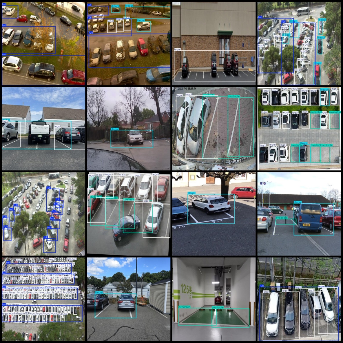 智慧交通非法違規停車檢測數據集VOC+YOLO格式2129張4類別_txt文件_04
