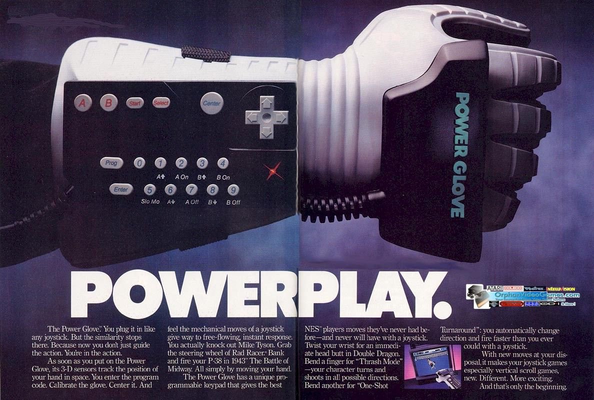The Nintendo Power Glove