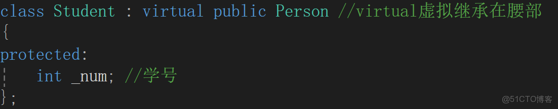 C++——繼承（單繼承、多繼承、菱形繼承）&&虛繼承&&虛基類_多繼承_14