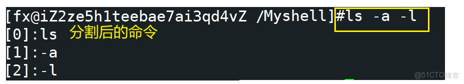 [Linux]命令行解釋器為什麼能執行命令?百行代碼實現Shell_命令行解釋器_05