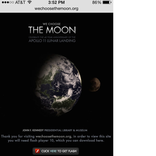 This website contains Flash features unviewable on a mobile device