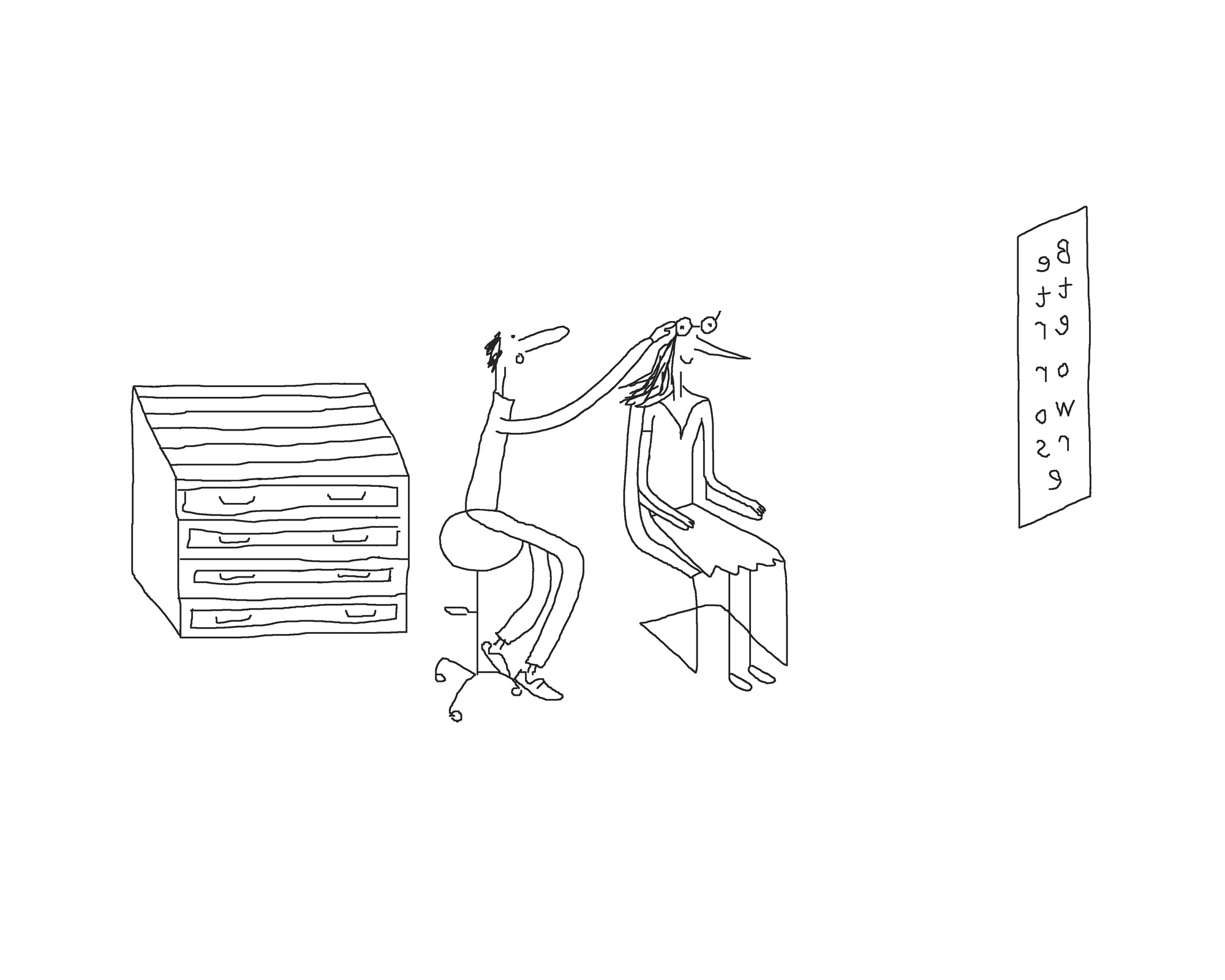 Cartoon illustration example