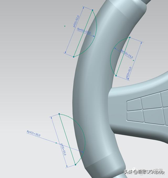 nx兩個鏡像零件_#b樣條曲面繪製 opengl_18