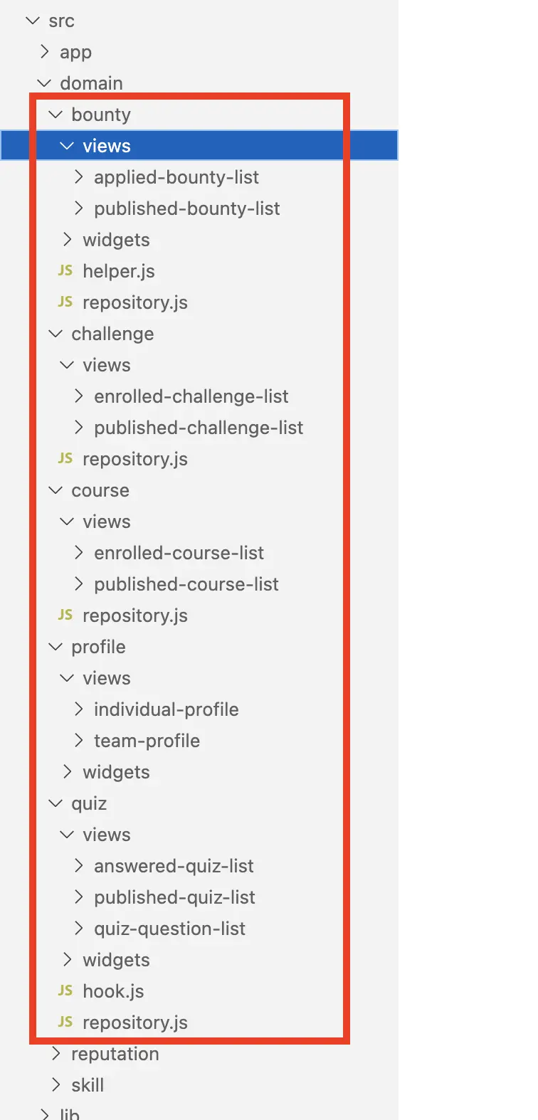 重構後的目錄結構