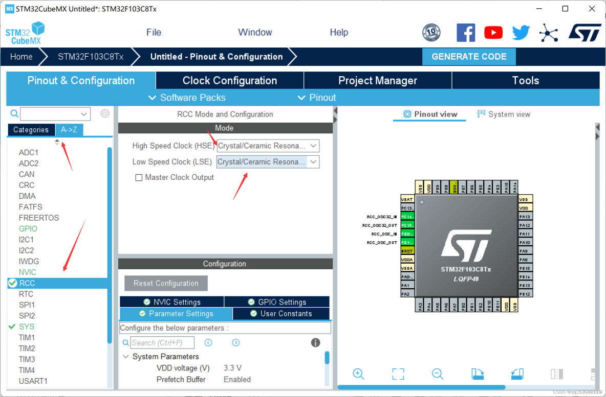 在STM32Cubemx中開發STM32H750 RTC為什麼沒有配置日曆選項_#實時音視頻_04