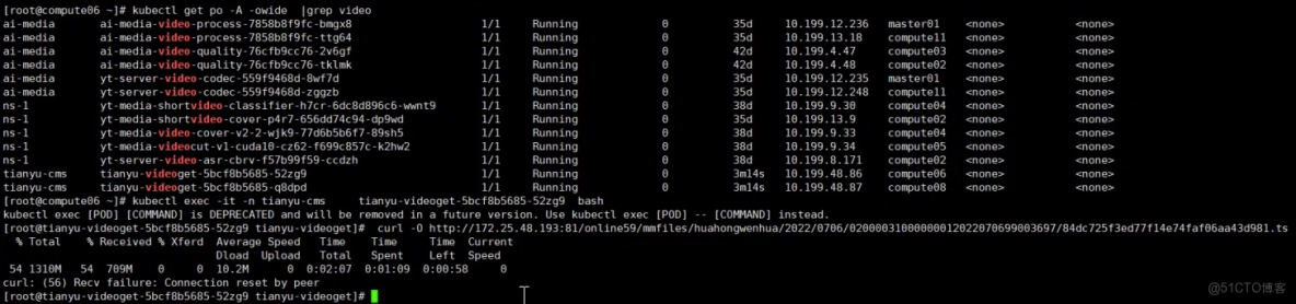 雲計算-pod下載外節點大文件時中斷-connection reset by peer_TCP