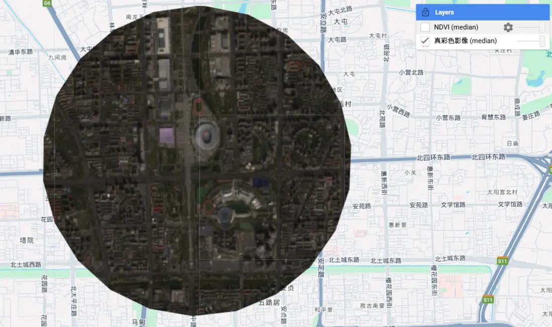 真彩色圖像展示