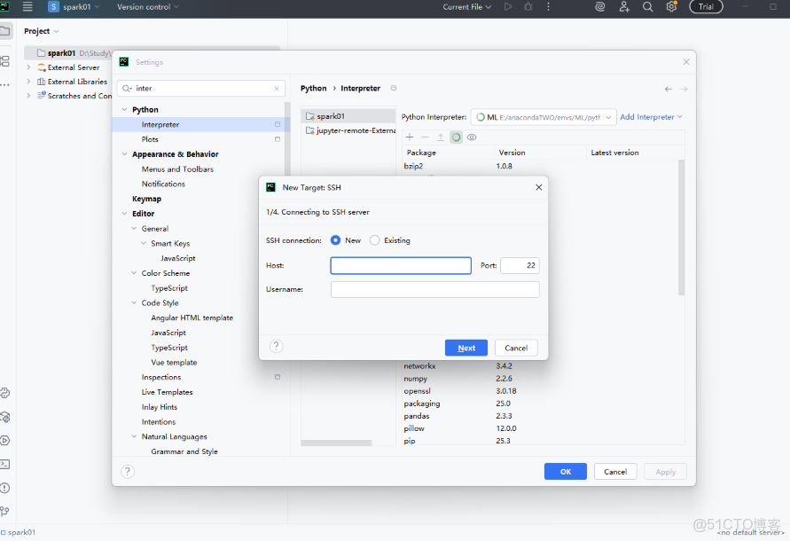 pycharm搭建spark環境 - jackmanwu的個人空間 -_#ide_07