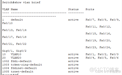 三層交換機實現VLAN間通信（Cisco）_交換機 3層vlan 上行需要幾根線_#網絡協議_05