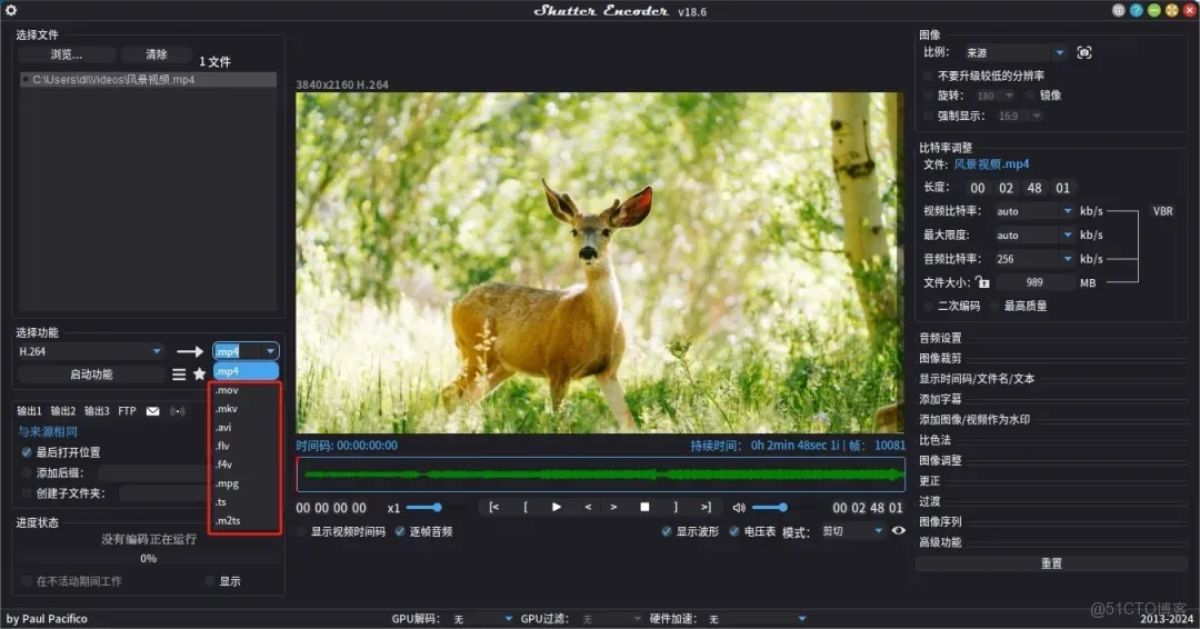 開源增強版如此強大，還用什麼付費_格式轉換_08