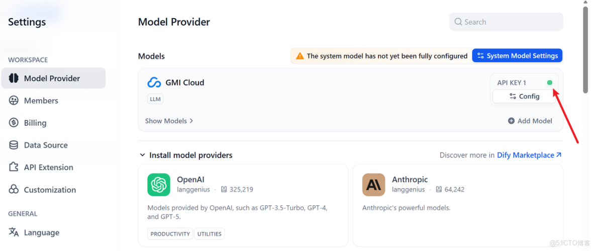 Dify 上線 GMl Cloud 插件！構建深度研究作流只需 5 步！_Dify_05