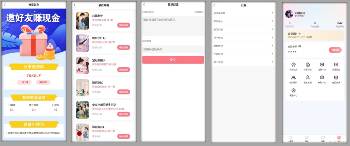 短劇小程序變現方案：廣告與付費模式的實現【源碼+解析+文檔】_段視頻_03
