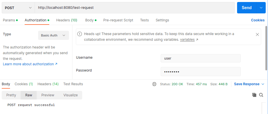 使用基本身份驗證以避免 403 錯誤