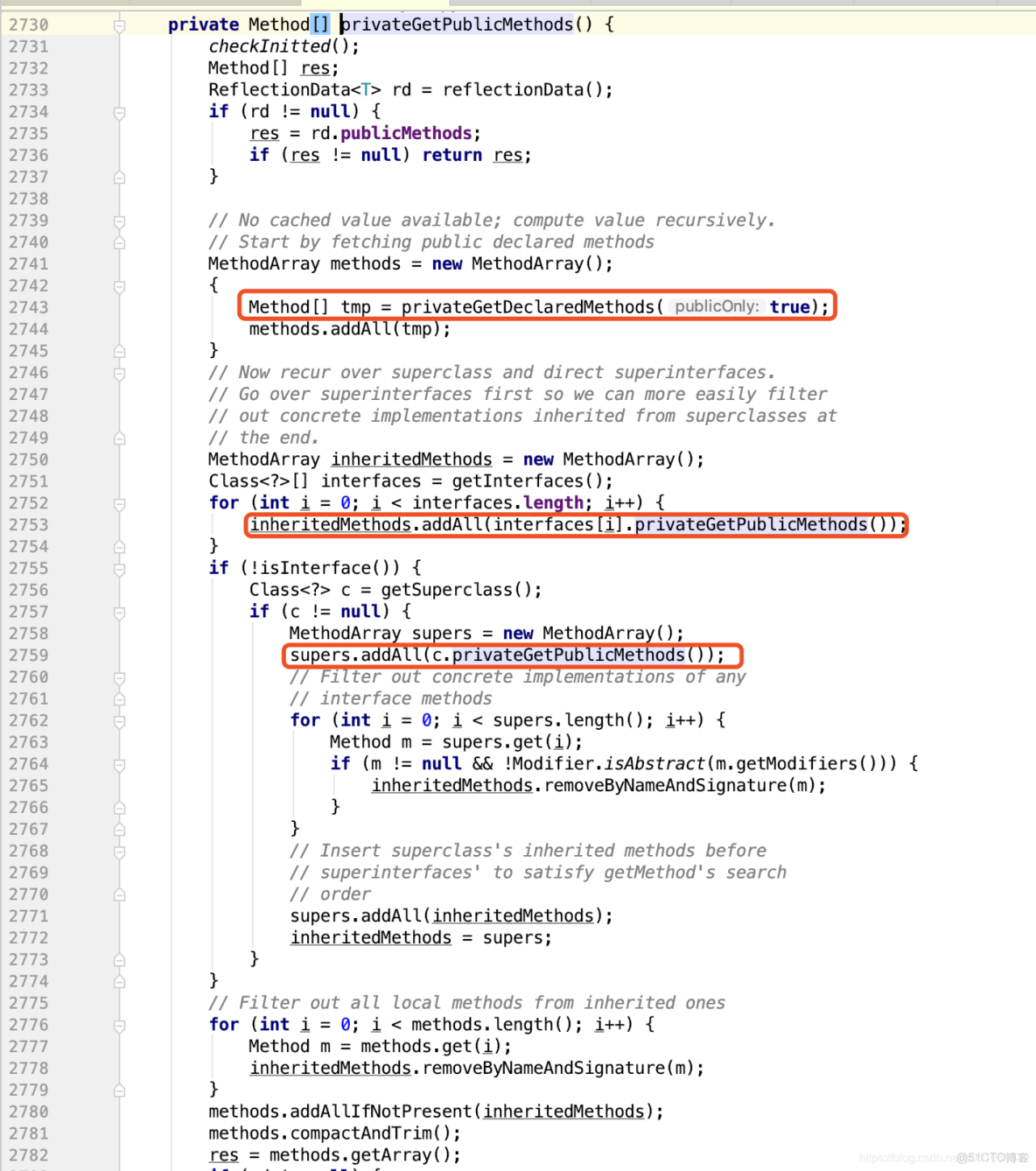 61 關於Class.getMethods獲取到的方法的順序_Access_02