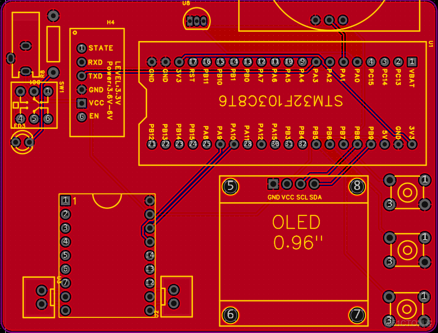 STM32F0單片機基於Hal庫温控智能風扇_#單片機_02