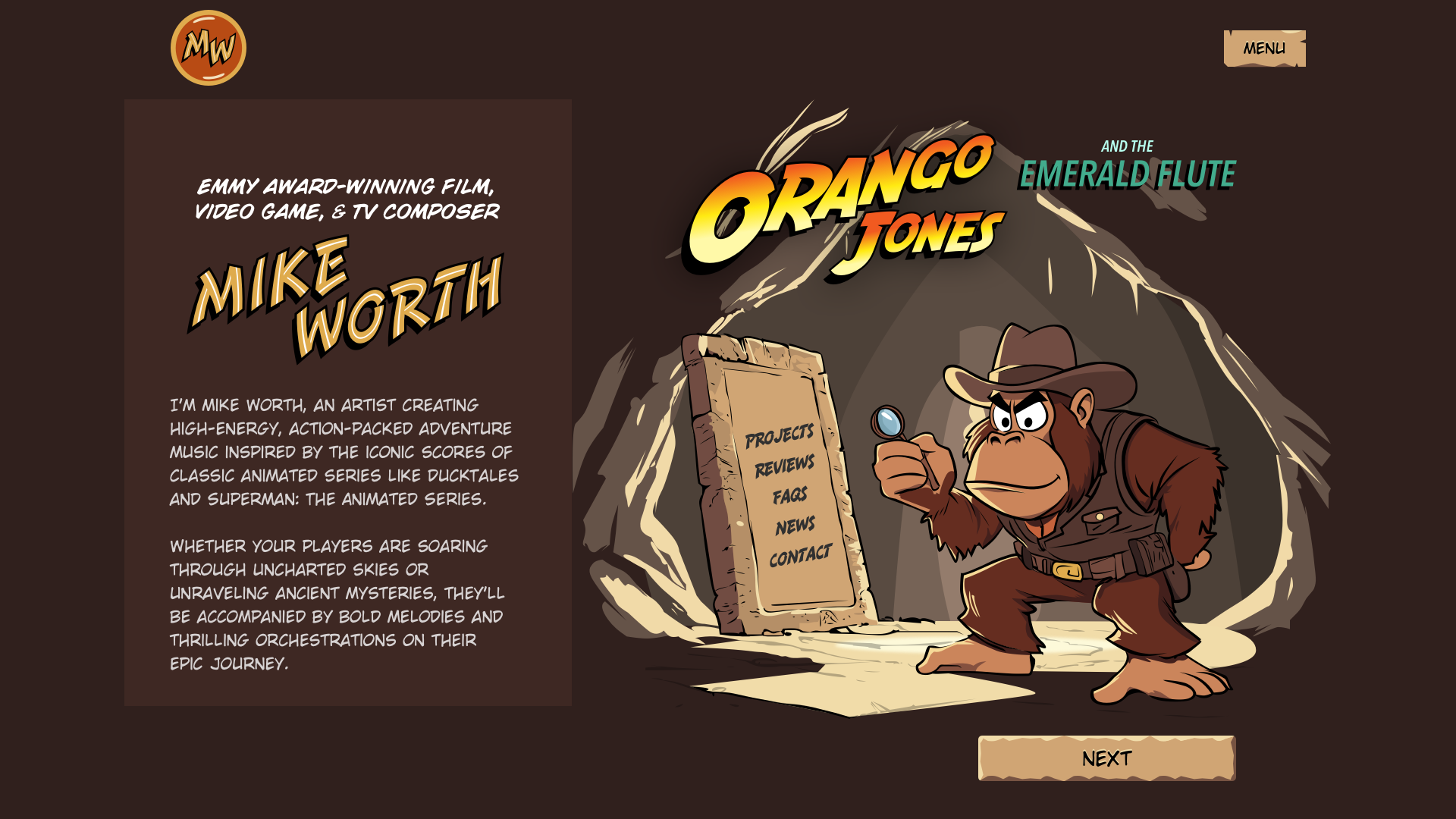 Design for Mike Worth