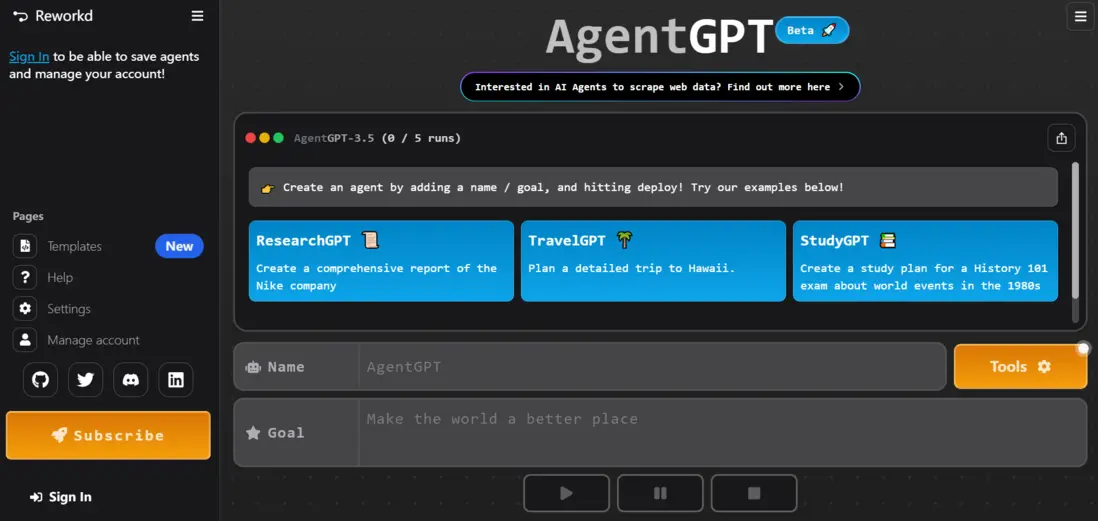 AgentGPT
