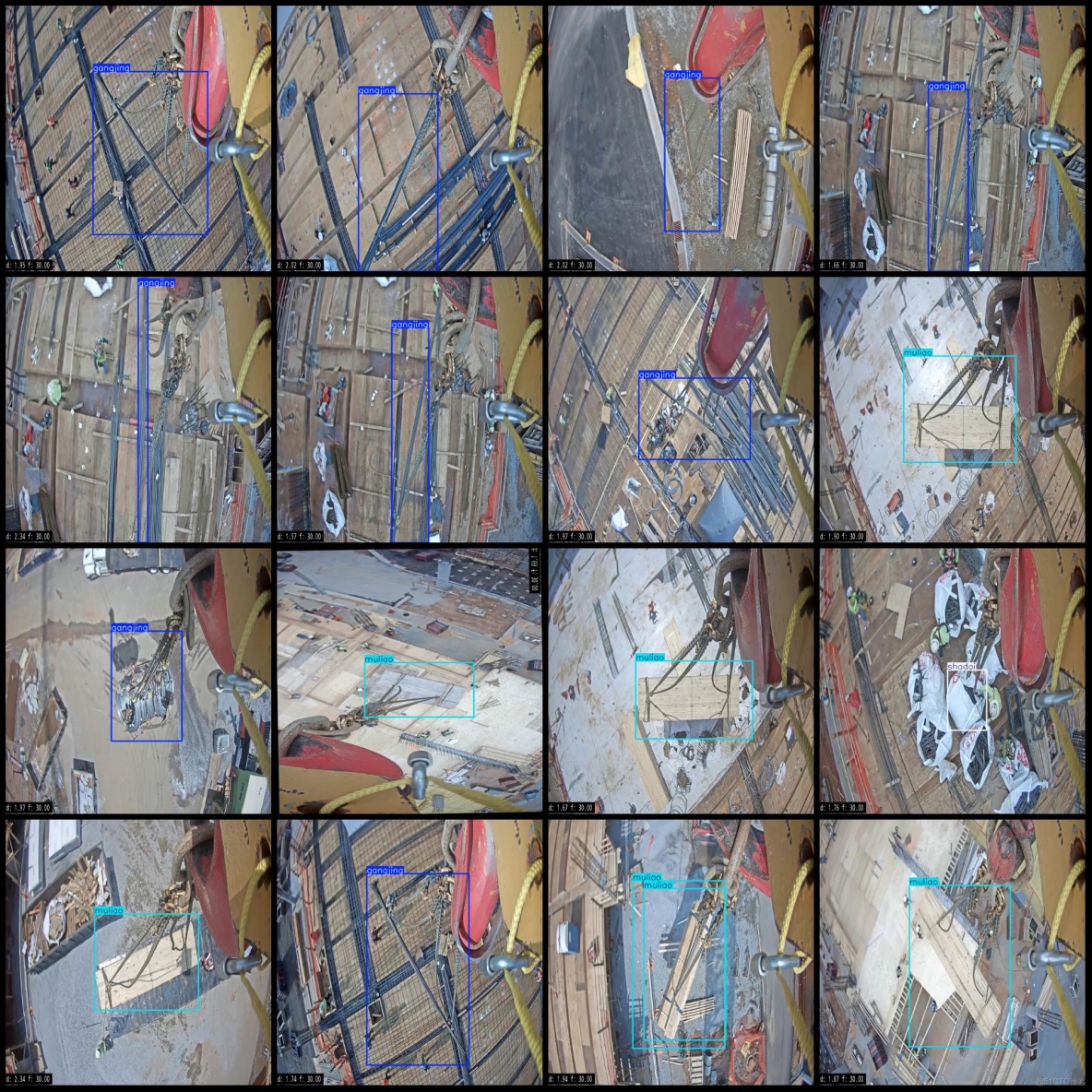 智慧工業施工現場吊車吊起物料物體板材木料鋼筋沙袋檢測數據集VOC+YOLO格式2011張4類別_txt文件_03