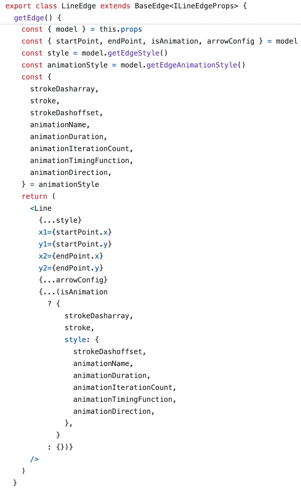 直線邊實現邏輯