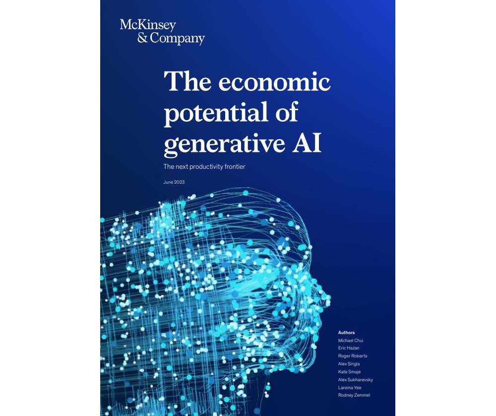 McKinseys report on generative AI.