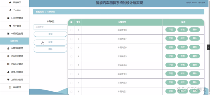 基於springboot的汽車租賃管理系統的設計與實現_租車管理系統前端_#spring boot_13