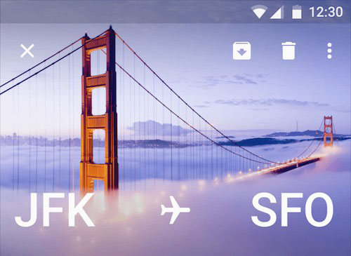 An example showing how to merge photos and information