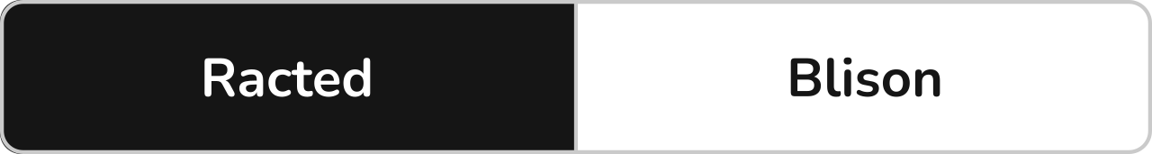 Black and white text labels