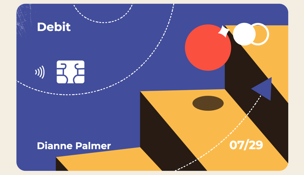 Animated SVG Debit Card Illustrations