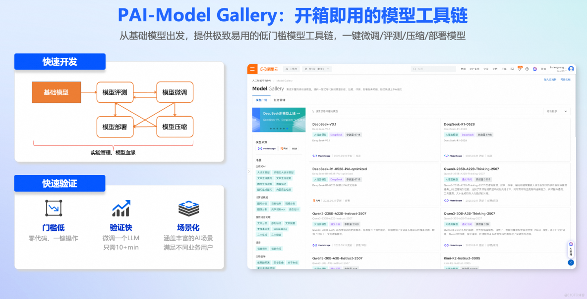 【新模型速遞】PAI-Model Gallery雲上一鍵部署DeepSeek-V3.2模型_deepseek_02